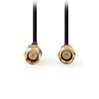 Καλώδιο SMA αρσ. - SMA αρσ., 5.00m σε μαύρο χρώμα. NEDIS CSGL02000BK50