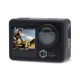 Action κάμερα Full HD 1080p Wi-Fi, με διπλή οθόνη TFT 2" και 1.3" και αδιάβροχη προστασία έως 30m.