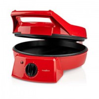 Παρασκευαστής πίτσας 30cm, 1800W  NEDIS FCPM100FRD