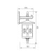 ΦΩΤΙΣΤΙΚΟ ΦΑΝΑΡΙ JARDIN WD008  ΚΑΦΕΣ IP44