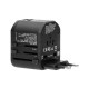 ΑΝΤΑΠΤΟΡΑΣ ΤΑΞΙΔΙΟΥ ΠΑΓΚΟΣΜΙΟΣ (USA, AUS, UK, EURO) - 2xUSB ORNO