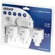 ΣΕΤ 3 ΑΝΤΑΠΤΟΡΕΣ ΣΟΥΚΟ ΜΕ REMOTE 3000W ORNO 438