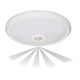 ΦΩΤΙΣΤΙΚΟ LED ΣΤΡΟΓΓΥΛΟ ΛΕΥΚΟ Φ290/67 ΜΕ ΑΝΙΧΝΕΥΤΗ ΚΙΝΗΣΗΣ 16W 4000K ORNO