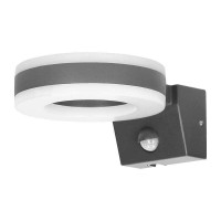 6205 ΦΩΤΙΣΤΙΚΟ LED ΕΞΩΤΕΡΙΚΟ ΕΠΙΤΟΙΧΟ ΜΕ ΑΝΙΧΝΕΥΤΗ ΚΙΝΗΣΗΣ 196/150/82 ΓΚΡΙ 20W 4000K IP65 