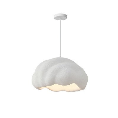 Φωτιστικό οροφής led Vomber pakoworld E27 ps λευκό Φ52x28εκ