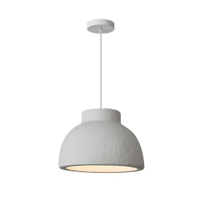 Φωτιστικό οροφής led Jenila pakoworld E27 ps λευκό Φ30x20εκ