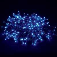 ΛΑΜΠΑΚΙΑ 180 LED 2,6W ΣΕ ΣΕΙΡΑ ΜΕ ΠΡΟΓΡΑΜΜΑ. ΠΡΑΣΙΝΟ ΚΑΛΩΔΙΟ. ΜΠΛΕ