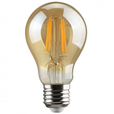 ΚΟΙΝΗ LED FILAMENT Ε27 8W WARM DIM. GOLDEN 100 lm/w 360o 2.0