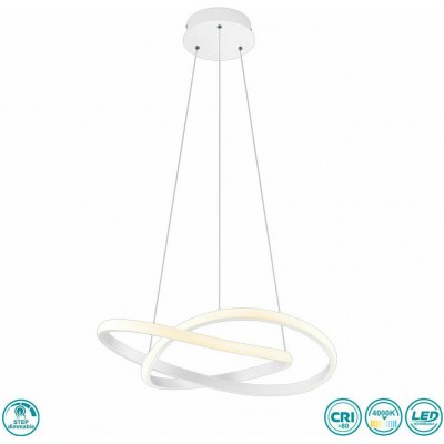 ΦΩΤΙΣΤΙΚΟ ΚΡΕΜΑΣΤΟ LED 27W 3000K ΛΕΥΚΟ ΜΑΤ COURSE