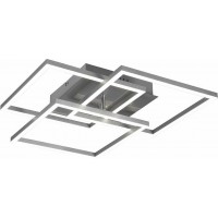 Φωτιστικό οροφής LED SMD 28W 2700-6000K 2700lm νικελ ματ με Τηλεχειριστήριο MOBILE