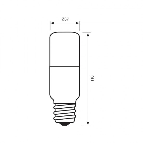 Λάμπα LED THOR LED  9W  800lm  E27  4000
