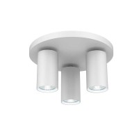 Στρογγυλό φωτιστικό οροφής SP713-3R WH LUX ∙ λευκό ∙ 3xGU10