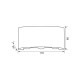 ΦΩΤΙΣΤΙΚΟ ΑΠΛΙΚΑ LED ARUBA LED  6W  ΜΑΥΡΟ CCT-ΔΙΑΚΟΠΤΗΣ 3000K-4000K-6400K  IP65