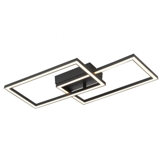 Φωτιστικό οροφής LEDSONOMALED  RC2 20W μαύρο 4000K
