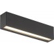 Φωτιστικό Led τοίχου, 220-240V, 4w, 3000K, 300lm,  IP65, 19x5x3.3cm, ανθρακί
