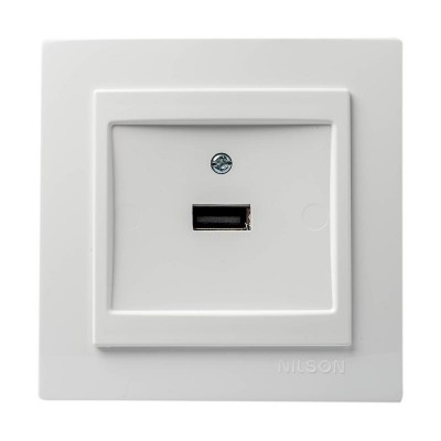 Λευκή πρίζα USB - 24111080