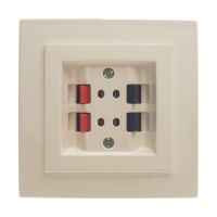 Μπέζ πρίζα ηχείων - 24121050