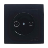 Μαύρη πρίζα TV - Radio τερματική - 24221031