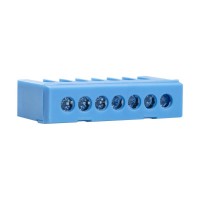 Μπάρα ουδετέρου με μόνωση 7x16 μπλέ - 448001