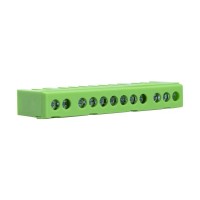 Μπάρα γείωσης με μόνωση 12x16 πράσινο - 448004