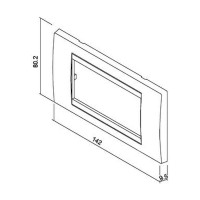 Πλαίσιο 4 θέσεων craft - 704010G