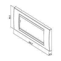 Πλαίσιο 5 θέσεων Νίκελ - 705050G