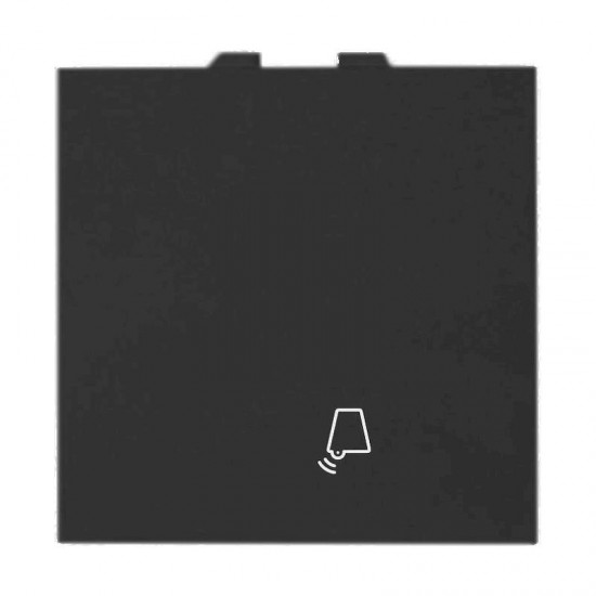 Μπουτόν κουδουνιού2 θέσεων Μαύρο 10ΑΧ250V - 736305S