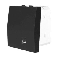 Μπουτόν κουδουνιού2 θέσεων Μαύρο 10ΑΧ250V - 736305S