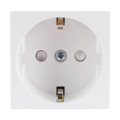 Πρίζα σουκο 2 θέσεων  Λευκή 2Ρ+Ε 16Α 250V - 740501S