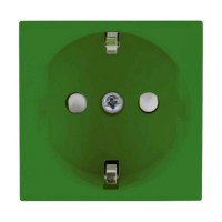 Πρίζα σούκο UPS 2Ρ+Ε 16Α 250V πράσινη - 740506S