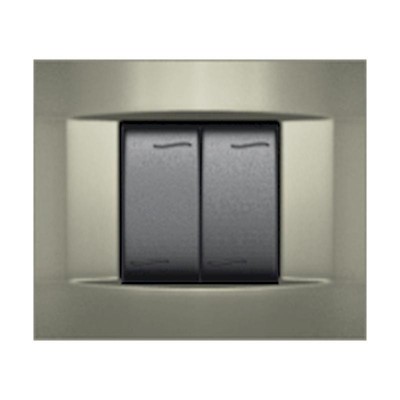 Πλαίσιο aqua metal 2m inox - 7442.1.G.AS