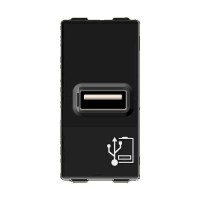 Πρίζα USB Smart Charger 2.1A 1Θ μαύρη - 749105S