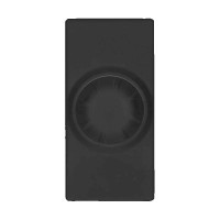 Προγραμματιζόμενος ρεοστάτης 10-100W-VA με περιστροφικό κομβίο ελέγχου και πιεζοδιακόπτη 1 θέσης Μαύ - 760415S