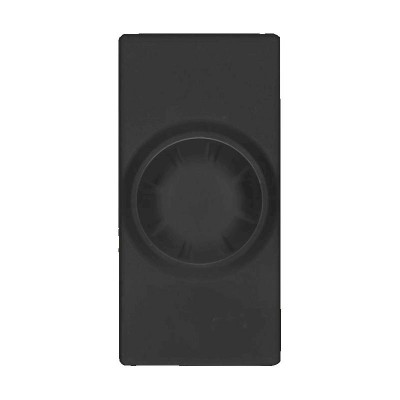 Προγραμματιζόμενος ρεοστάτης 10-100W-VA με περιστροφικό κομβίο ελέγχου και πιεζοδιακόπτη 1 θέσης Μαύ - 760415S