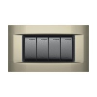 Πλαίσιο aqua plastic 4m τιτάνιο - 7744.TG.H