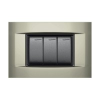 Πλαίσιο aqua metal 3m inox - 7753.G.AS