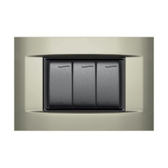 Πλαίσιο aqua metal 3m inox - 7753.G.AS