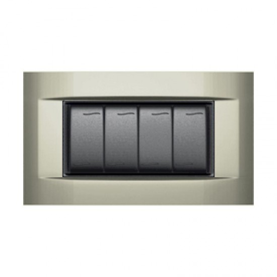 Πλαίσιο aqua metal 4m inox - 7754.G.AS