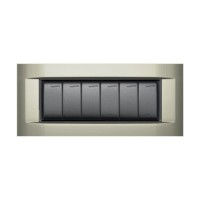 Πλαίσιο aqua metal 6m inox - 7756.G.AS
