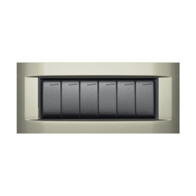 Πλαίσιο aqua metal 6m inox - 7756.G.AS