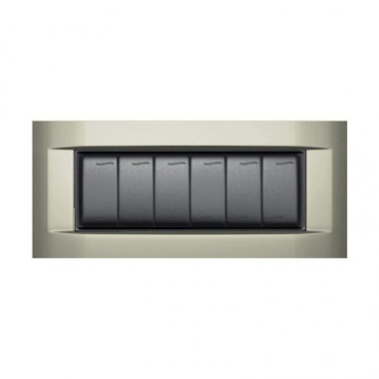 Πλαίσιο aqua metal 6m inox - 7756.G.AS