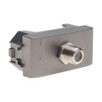 Μηχανισμός πρίζας TV 9,5mm σατινέ - 7758.F.H
