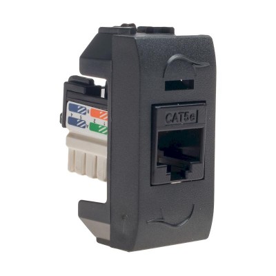 Μηχανισμός πρίζας Η-Υ RJ45 γραφίτης - 7764.C5
