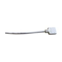 Μούφα θηλυκή για ταινία LED 10mm RGB λευκή - CC1-RGB-F
