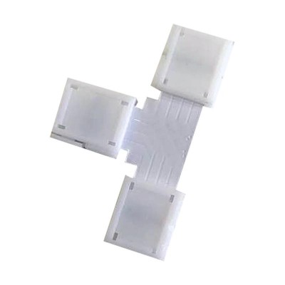 Μούφα ταυ για ταινία LED RGB ΙP20 10mm - CT-RGB