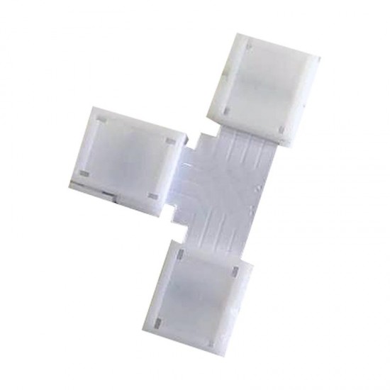Μούφα ταυ για ταινία LED RGB ΙP20 10mm - CT-RGB