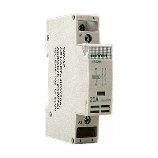 Ρελέ θερμ-τών 1θ 20Α 24V AC 2NO - ER220A