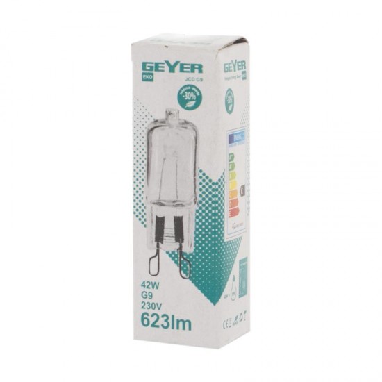 Λάμπα Αλογόνου G9 42W 2700Κ 623lm - FG942