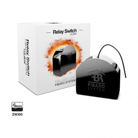 FIBARO Relay Switch 1x2.5kW (Z-Wave) - FGS-212