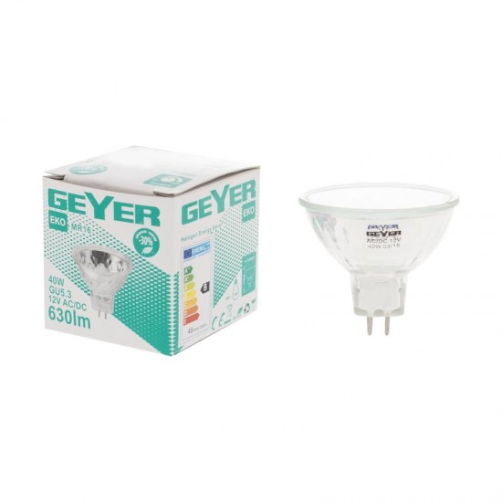 Λάμπα Αλογόνου Spot MR16 40W GU5.3 2700Κ 630lm - FHM40
